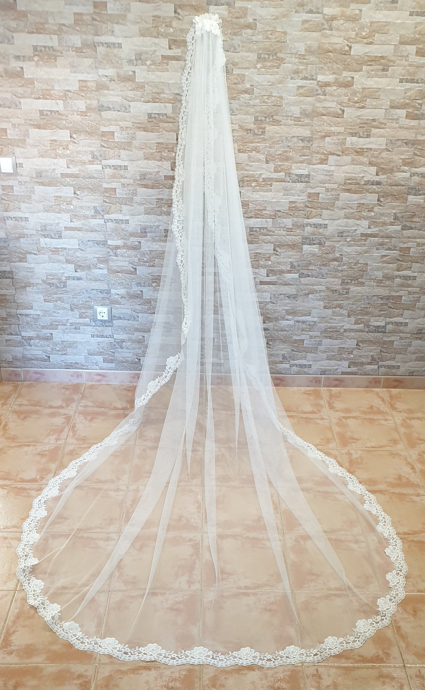 Velo de novia Tul Sedoso 15-84