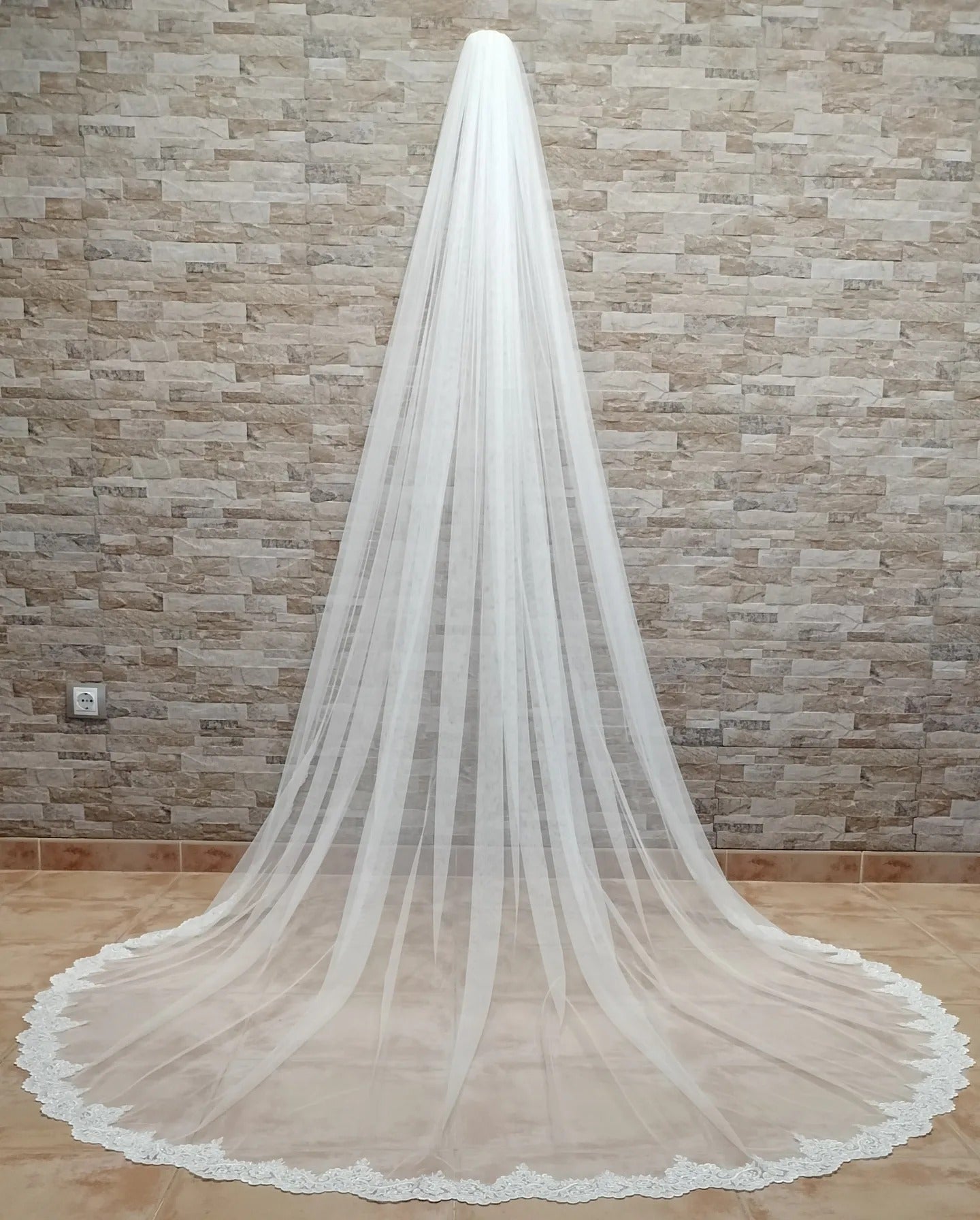 Velo de novia Tul Sedoso 15-116