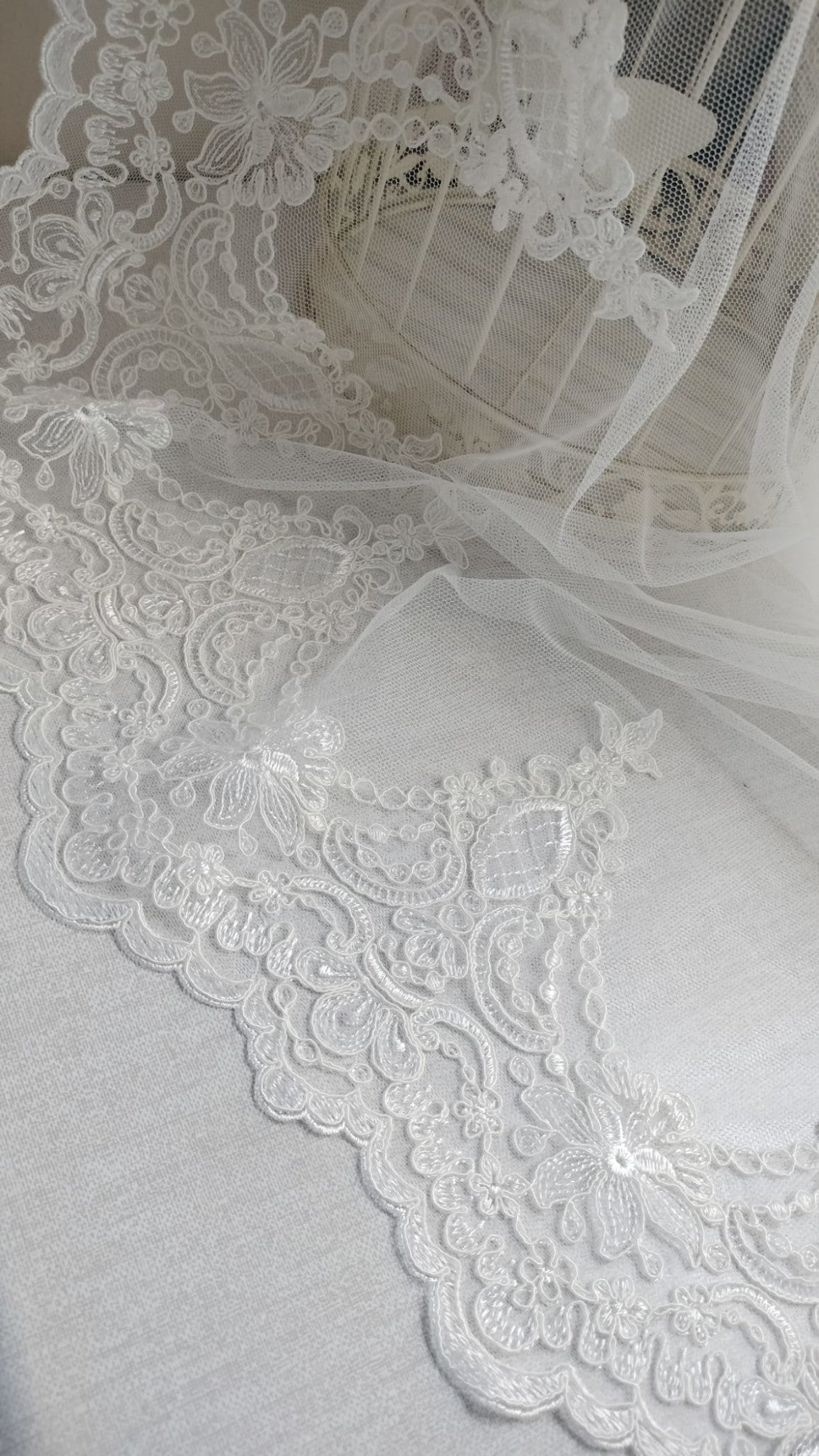 Velo de novia Tul Sedoso 15-127