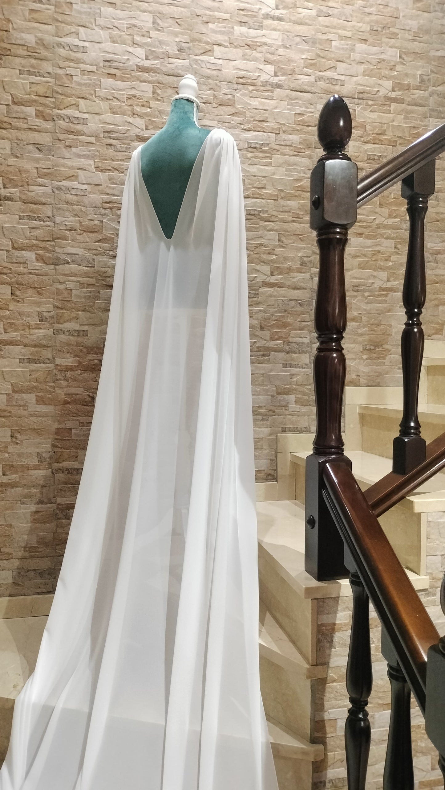 Capa de novia Gasa