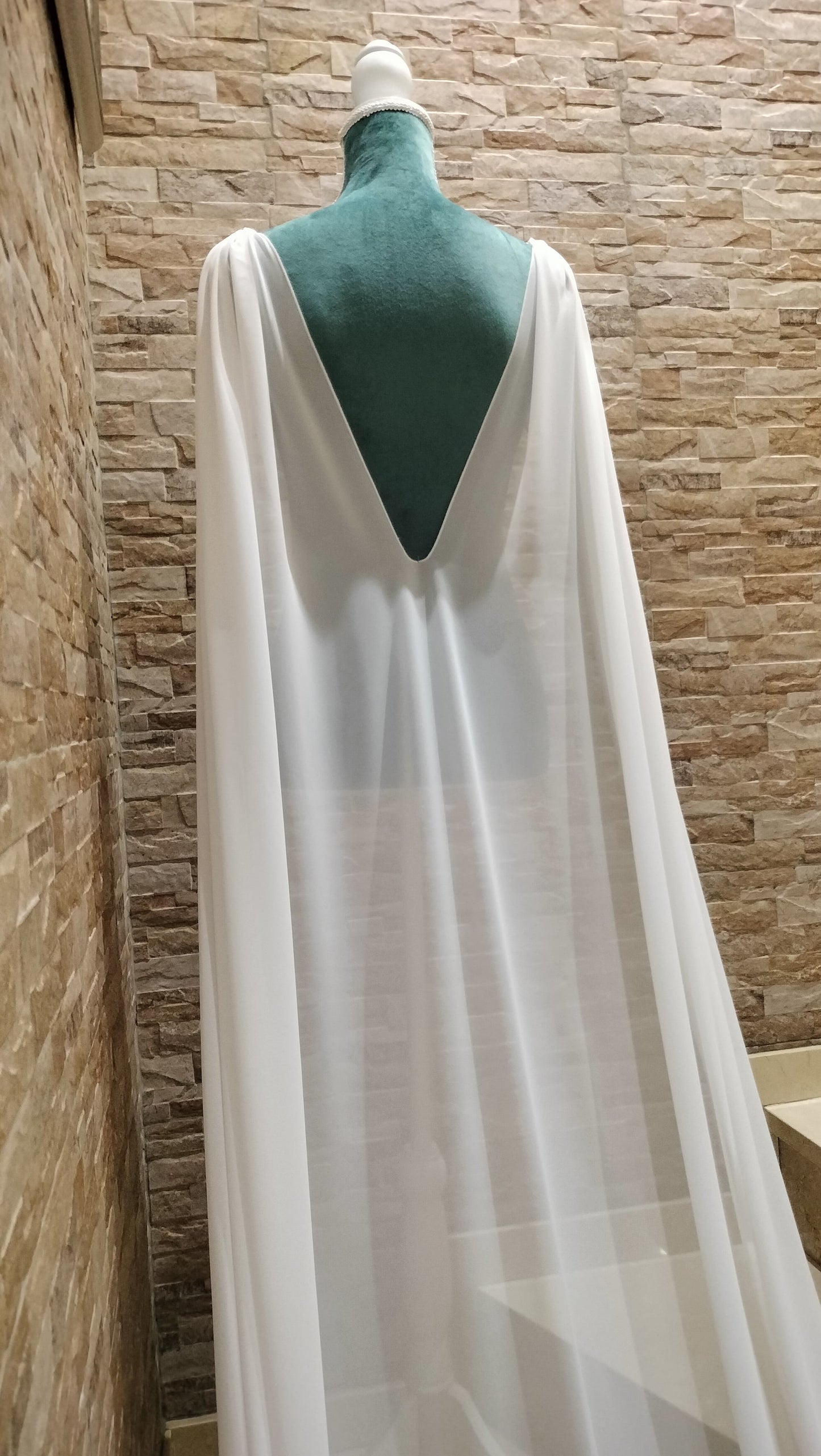 Capa de novia Gasa