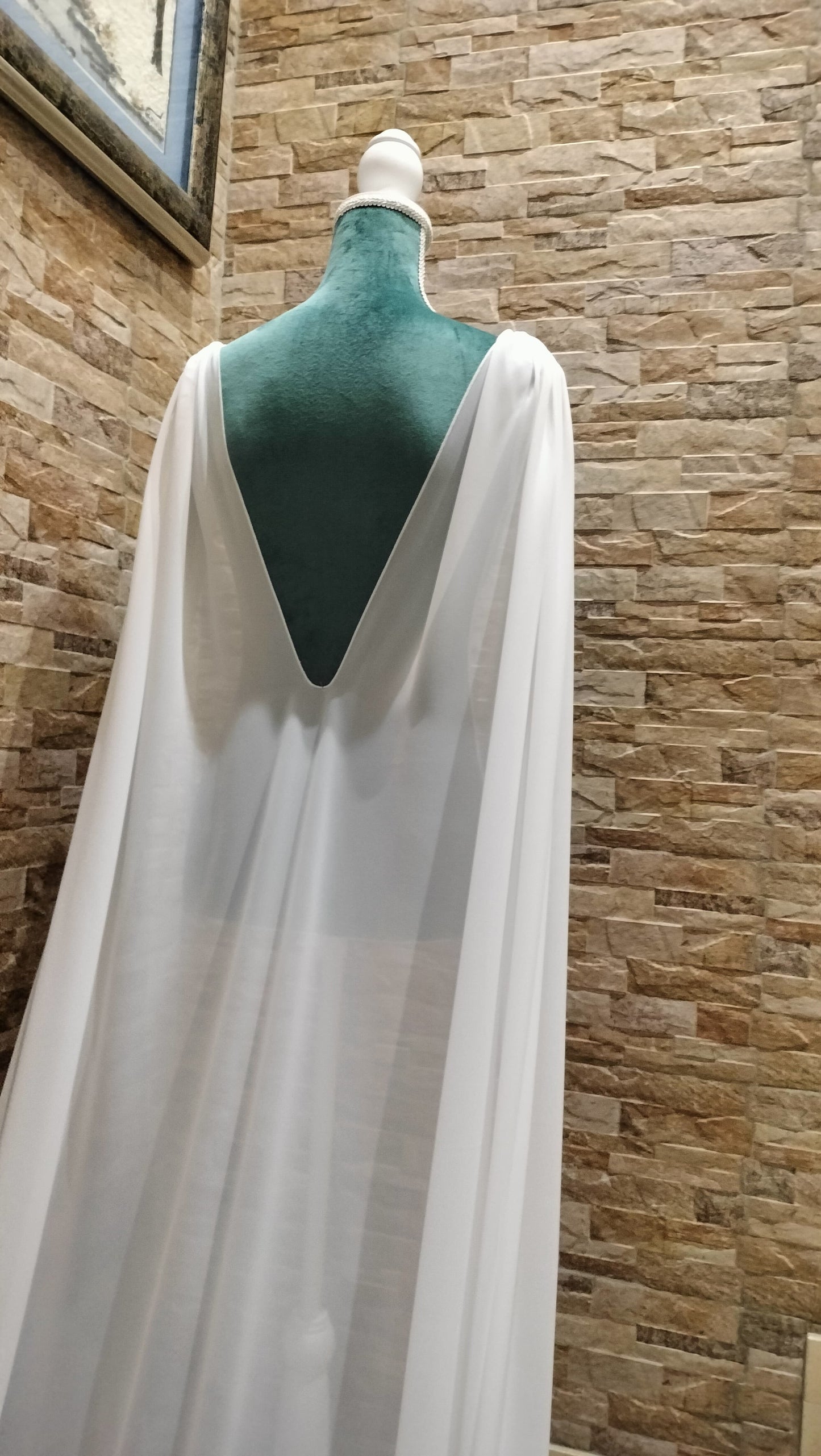 Capa de novia Gasa