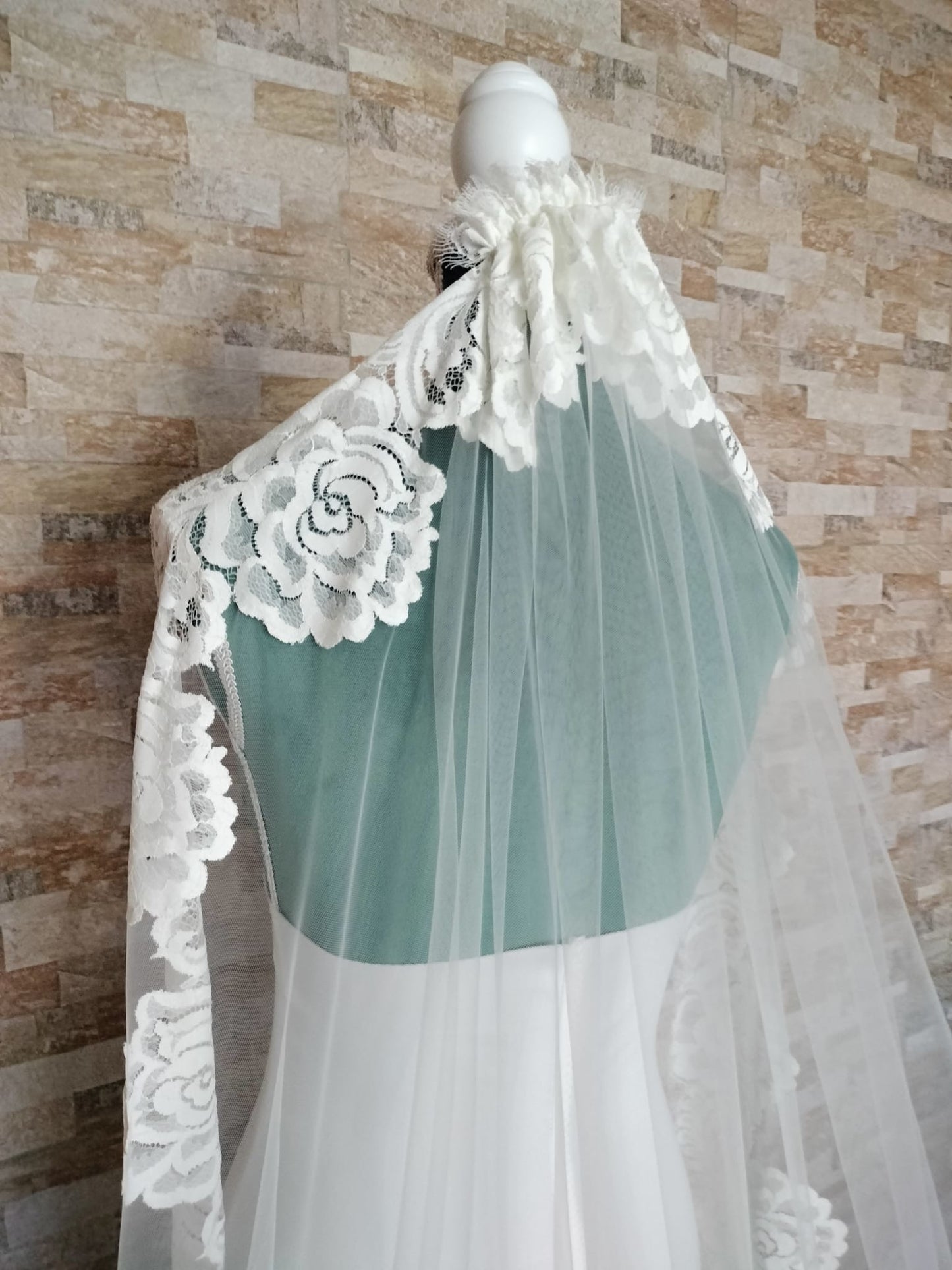 Velo de novia Amantillado 2875