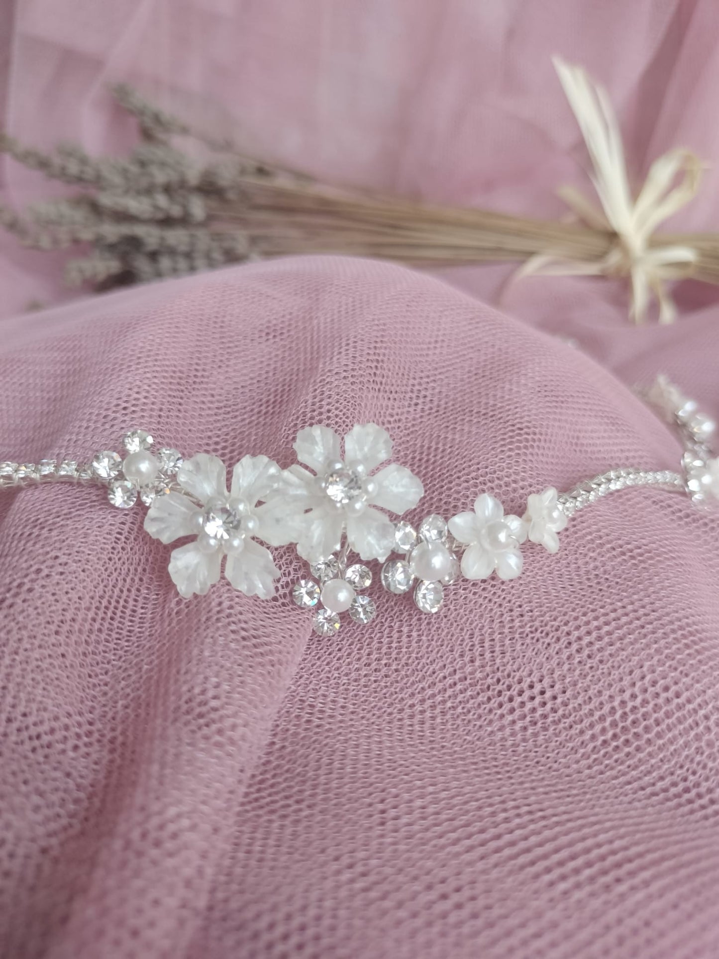 Tocado de novia 3026