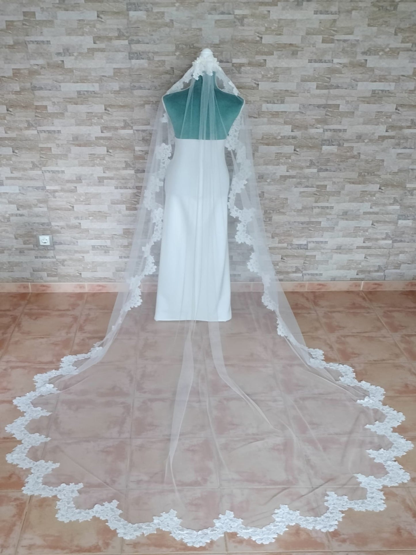 Velo de novia Amantillado 7040