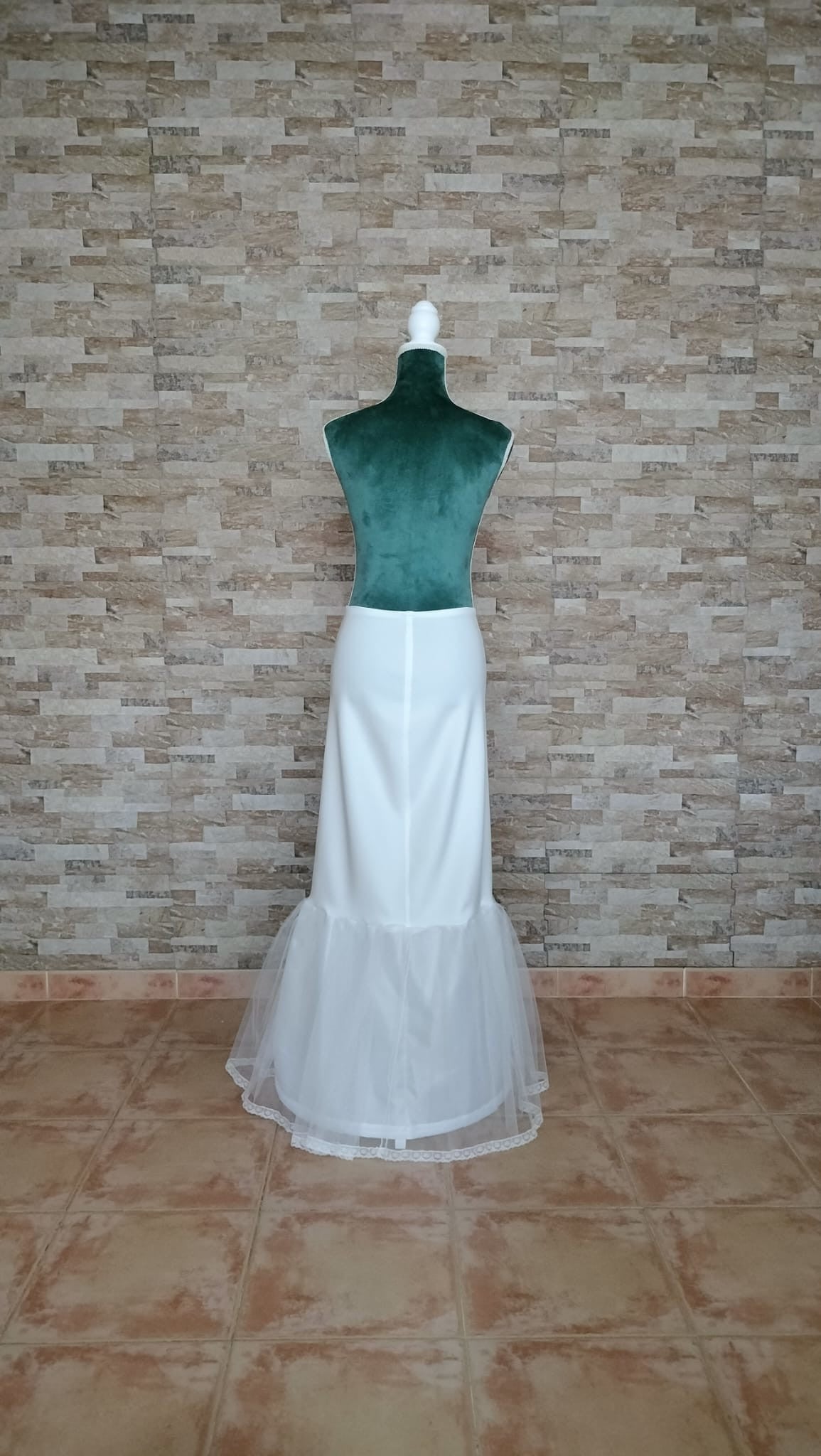 Cancan de novia neopreno sirena