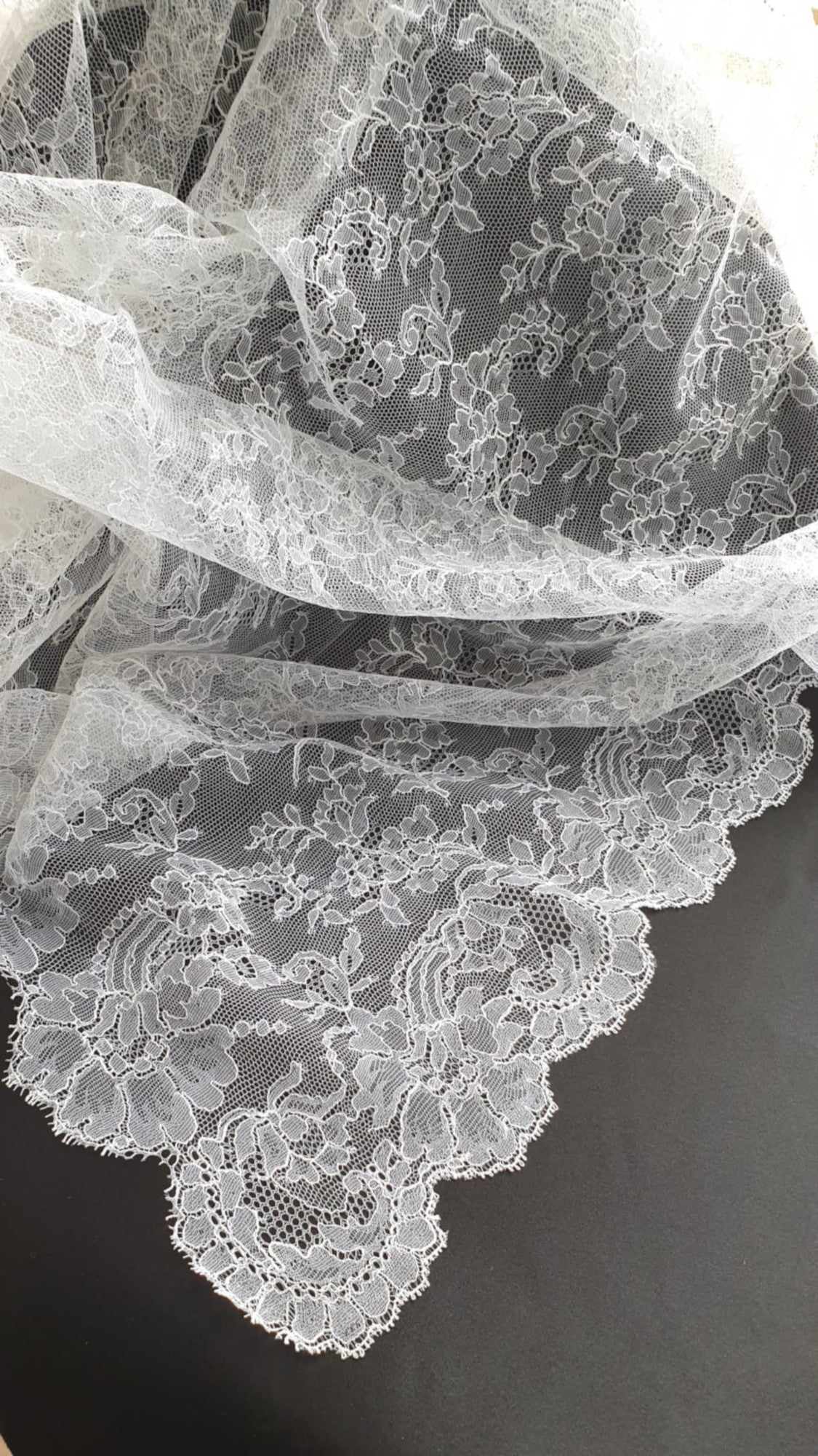 Mantilla de novia Chantilly