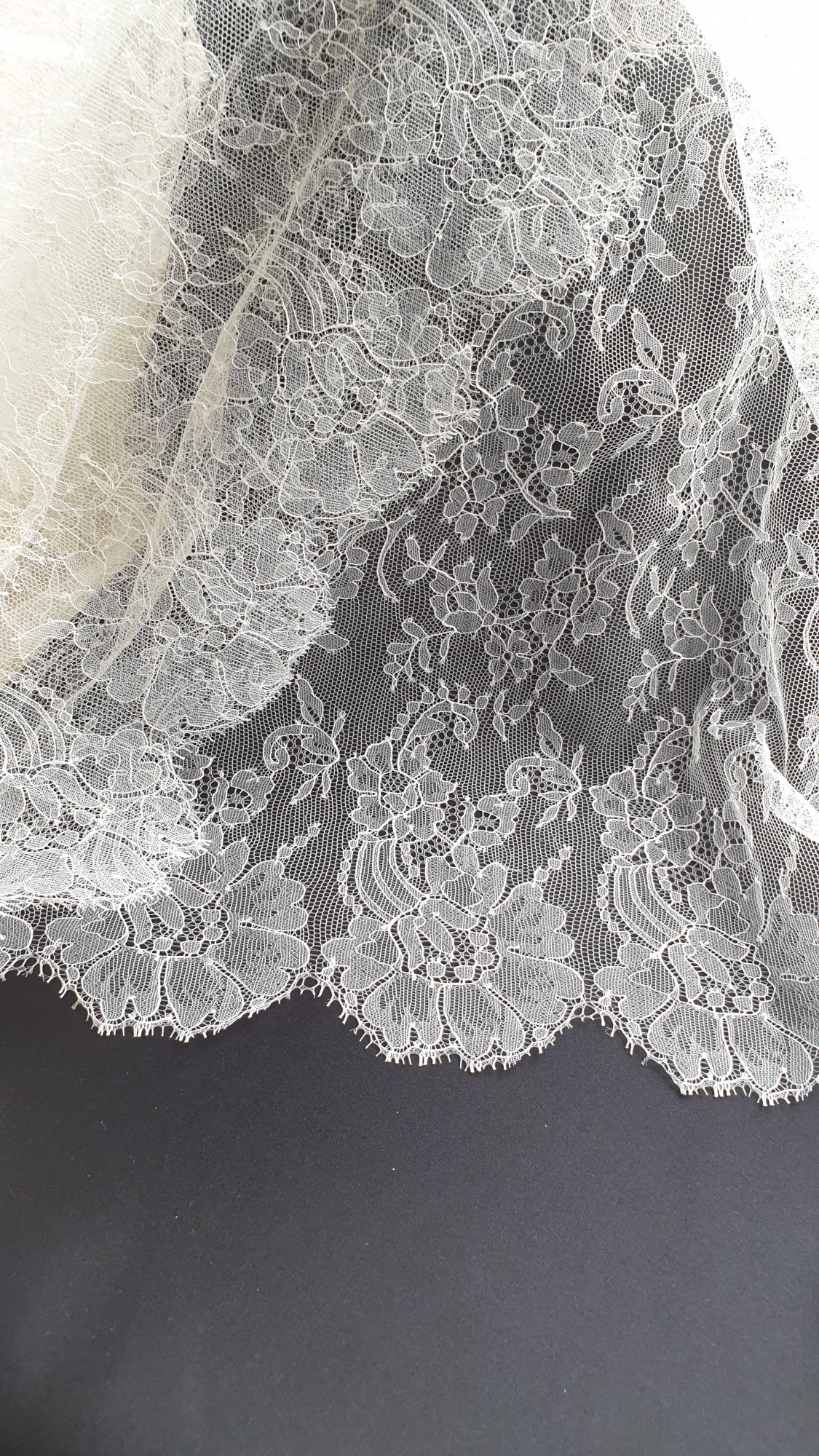 Mantilla de novia Chantilly