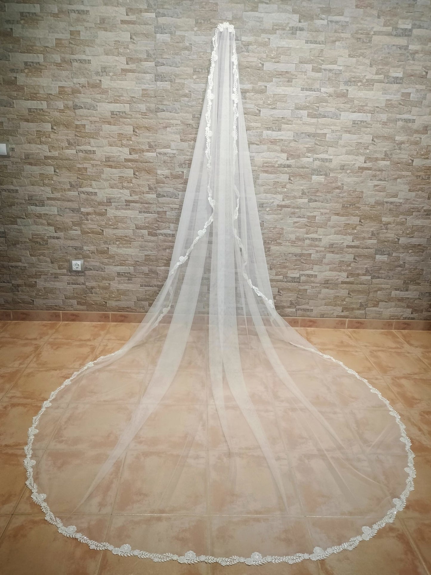 Velo de novia Tul Sedoso 15-128