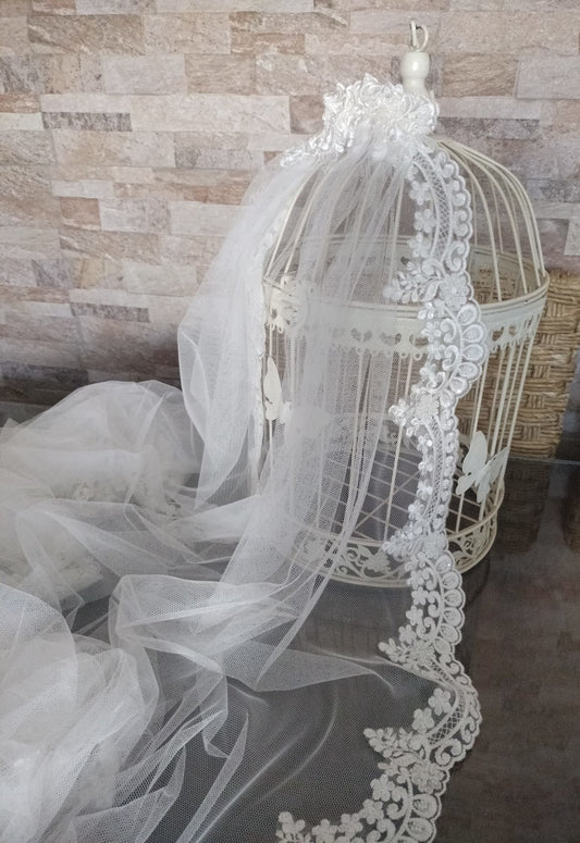 Velo de novia Tul Sedoso 15-131
