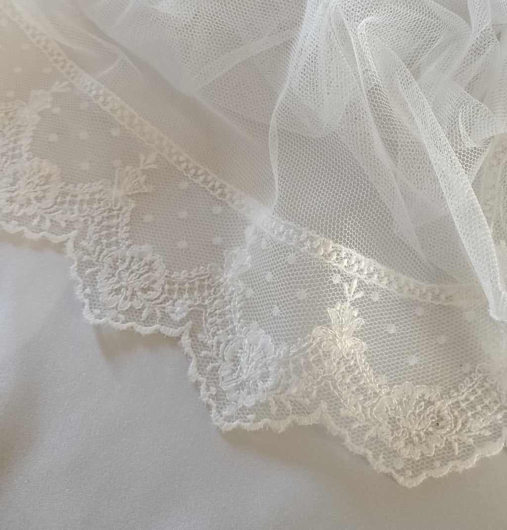 Velo de novia Tul Sedoso 15-112
