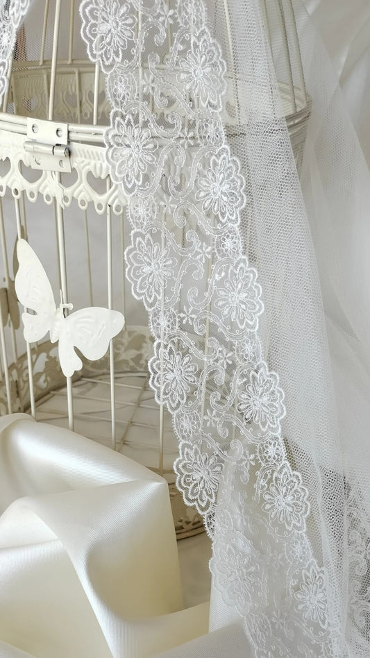Velo de novia tul sedoso Mod. 15-133