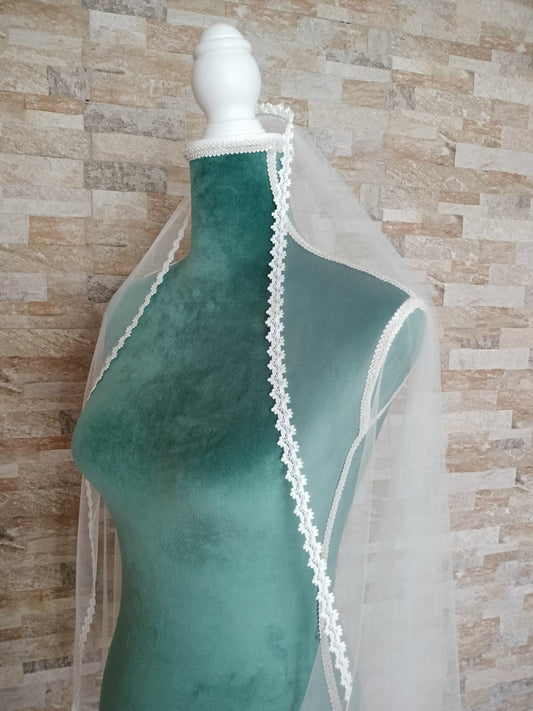 Velo de novia tul soft 21-140