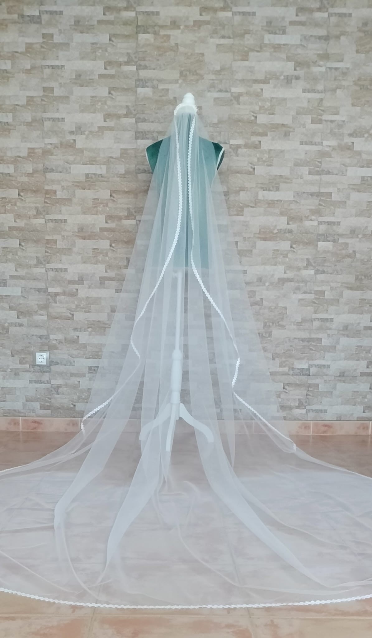 Velo de novia tul soft 21-140