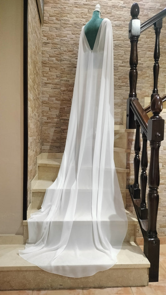 Capa de novia Gasa