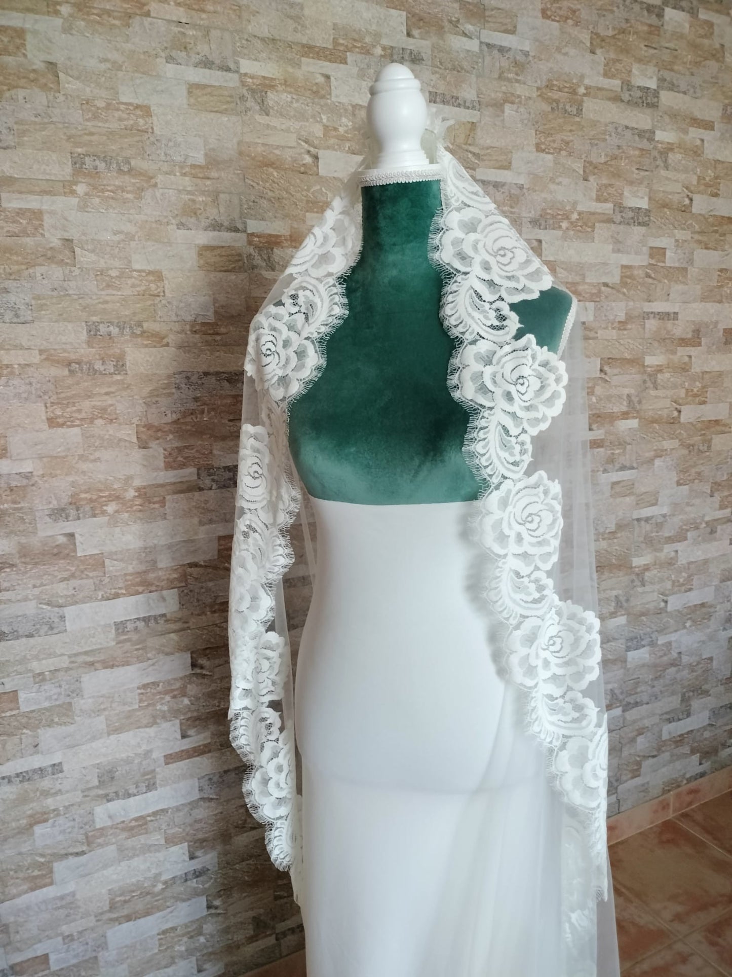 Velo de novia Amantillado 2875
