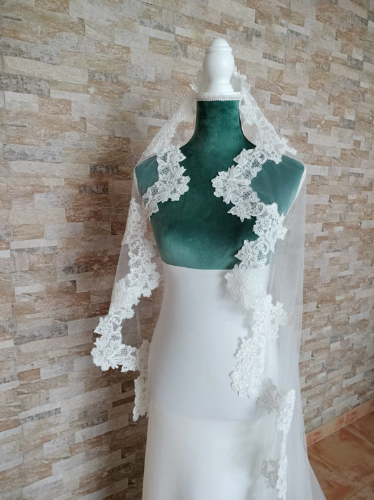 Velo de novia Amantillado 7040