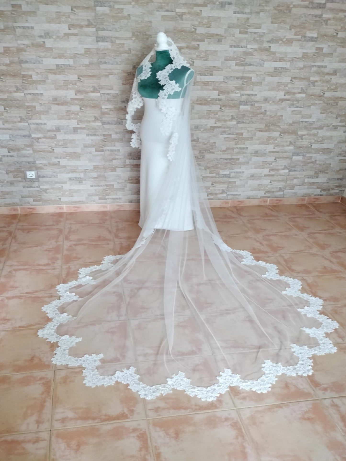 Velo de novia Amantillado 7040