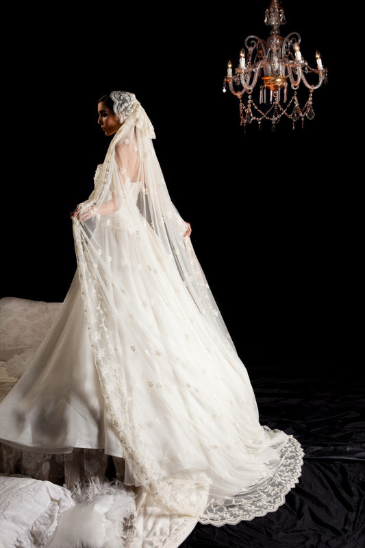 Velo Amantillado-Mantilla