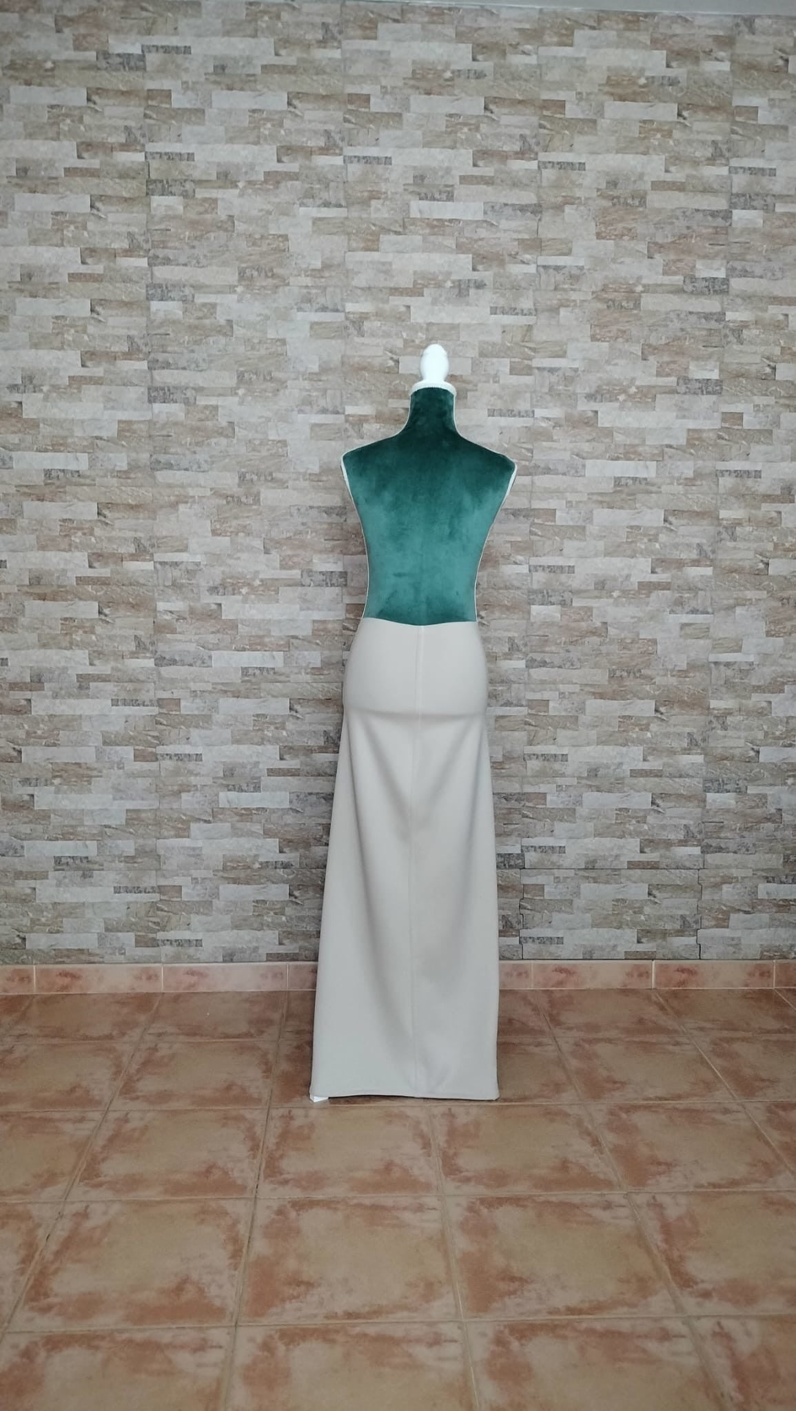 Cancan de novia neopreno visón