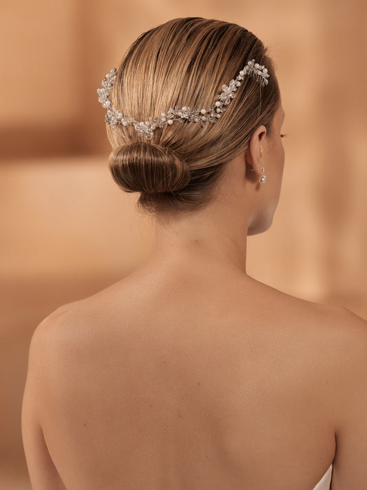 Diadema de novia J041