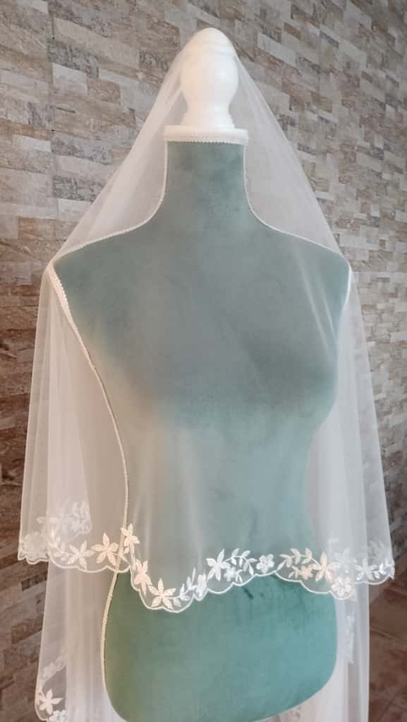 Velo de novia 7148