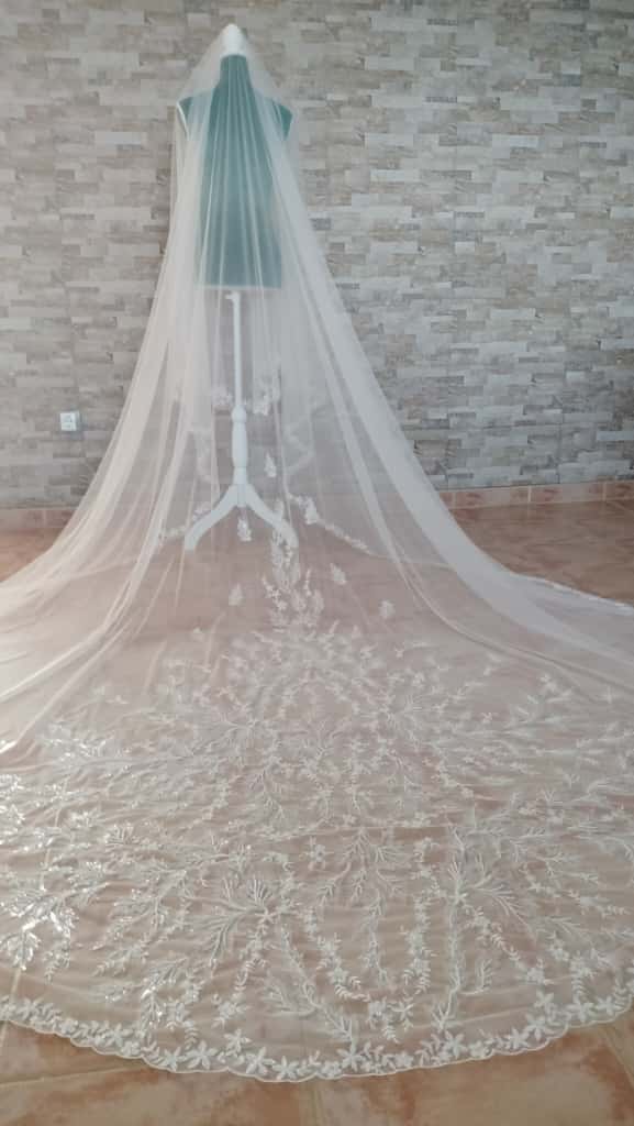 Velo de novia 7148