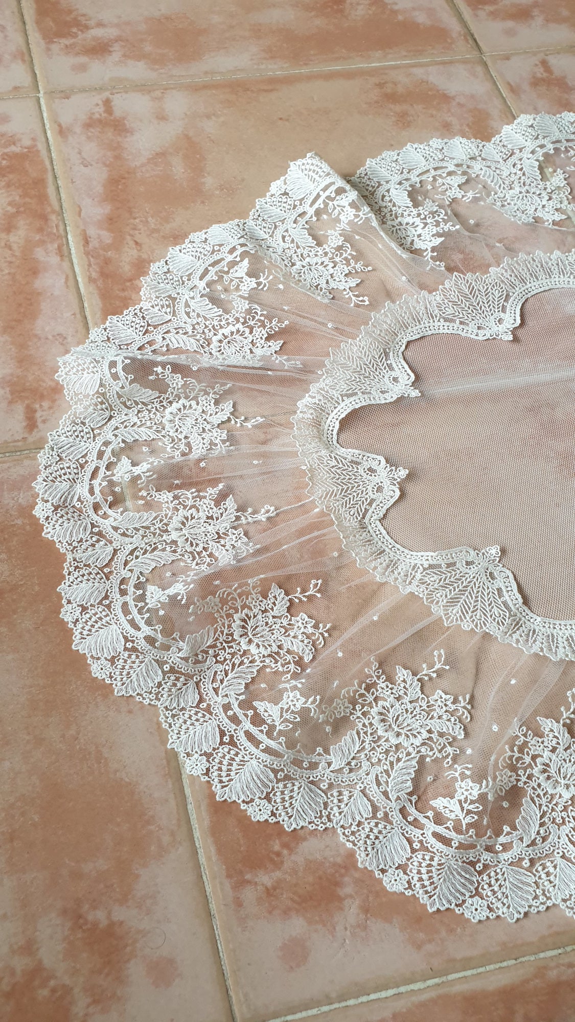 Velo de novia amantillado Goyesco