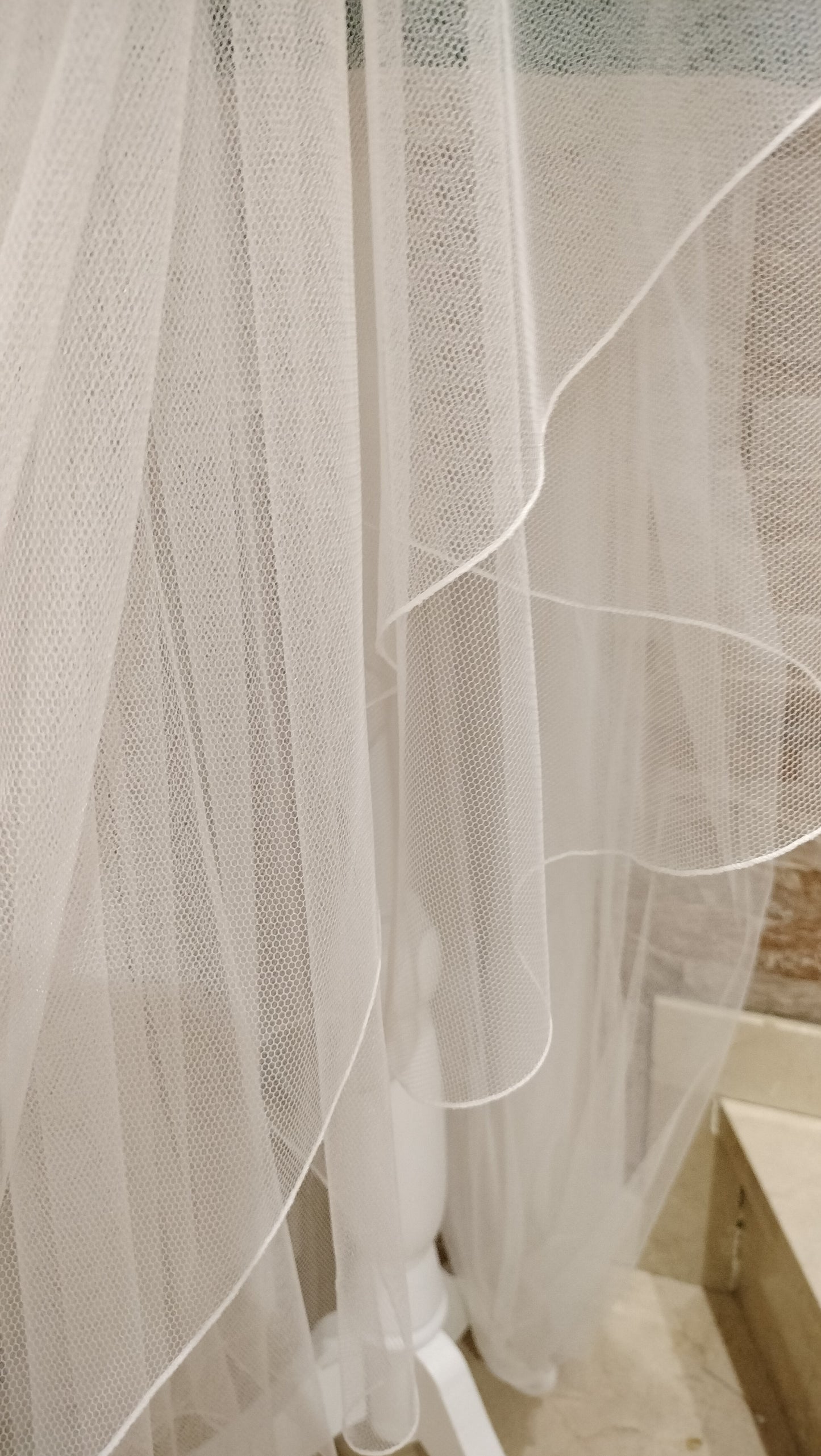 Velo de novia Tul Sedoso 15F