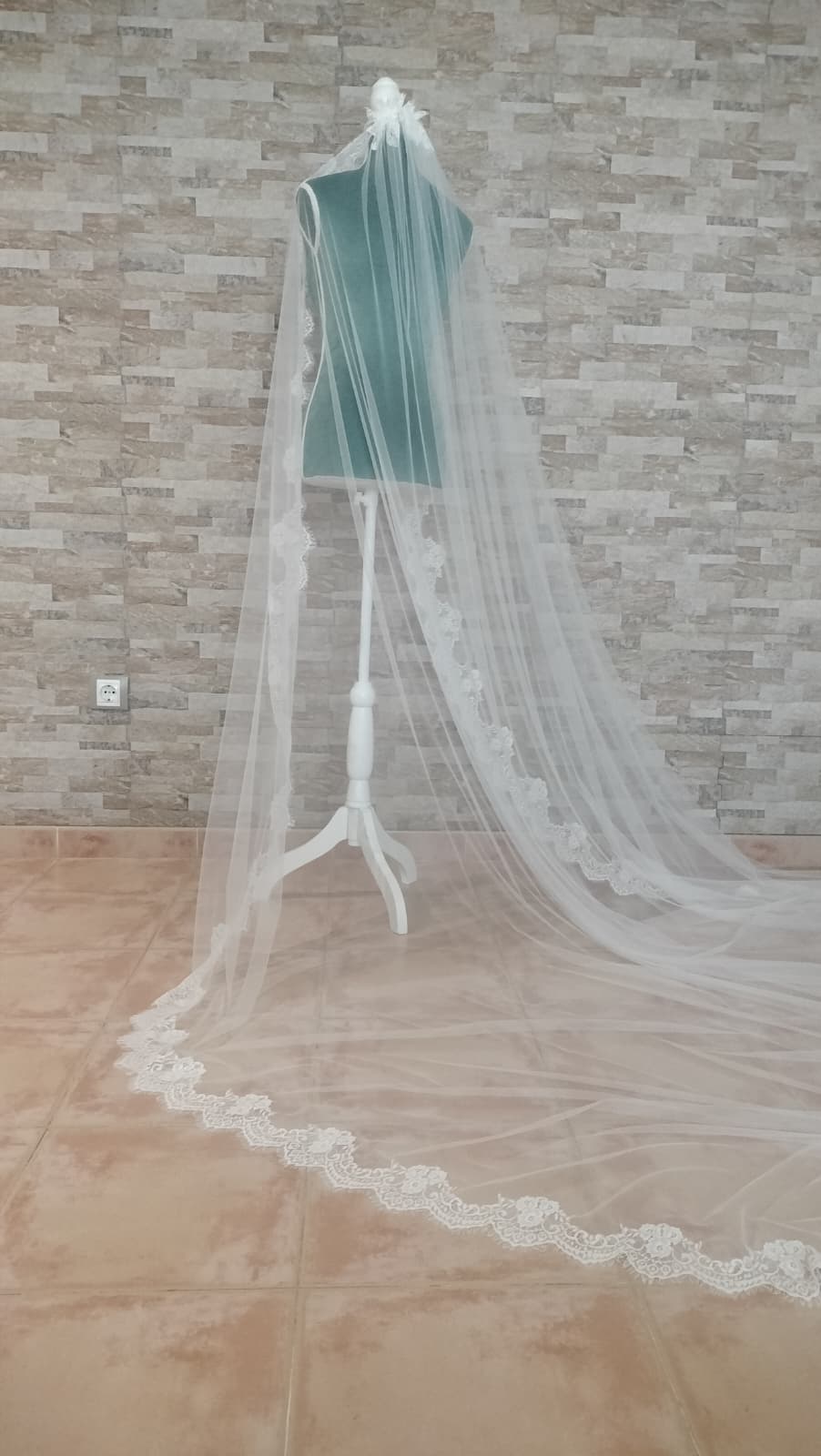 Velo de novia Amantillado 7145